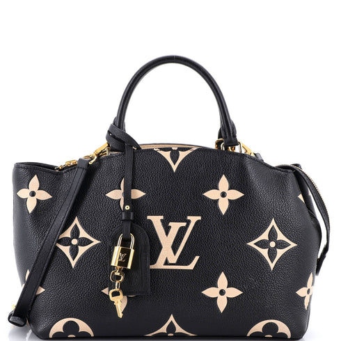Petit Palais Handbag Bicolor Monogram Empreinte Giant