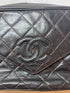 Vintage Diamond CC Flap Pocket Camera Bag Quilted Lambskin Small