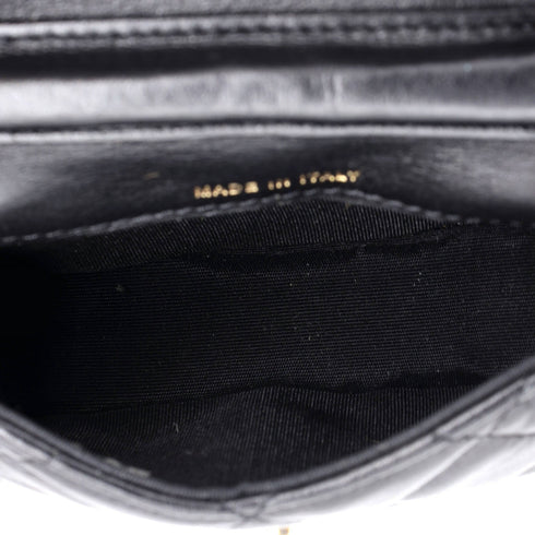 Coco Mail Clutch with Chain Quilted Calfskin Mini