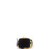 x Versace Fendace Mon Tresor Bucket Bag Quilted Printed Zucca Silk Mini