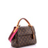 Cluny Top Handle Bag Monogram Canvas BB