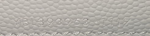 Classic Monogram Wallet on Chain Matelasse Chevron Leather Small