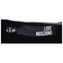 Women's Love Moschino Graphic Print Puffed Sleeve T-Shirt in Black Cotton