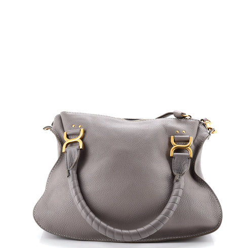 Marcie Satchel Leather Medium