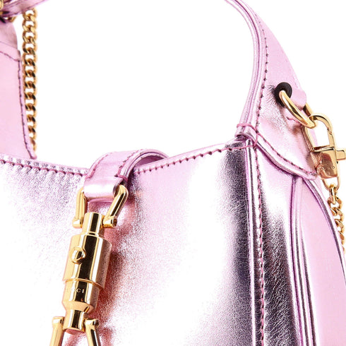 Jackie 1961 Chain Hobo Leather Super Mini