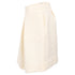 Women's Jil Sander Pleated Mini A-Line Skirt in Viscose