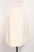Women's Jil Sander Pleated Mini A-Line Skirt in Viscose