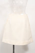 Women's Jil Sander Pleated Mini A-Line Skirt in Viscose