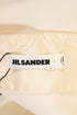 Women's Jil Sander Pleated Mini A-Line Skirt in Viscose