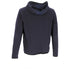 Men's Prada Zipped Hoodie in Navy Blue Cotton and Nylon