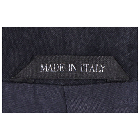 Men's Giorgio Armani Blazer in Black Linen