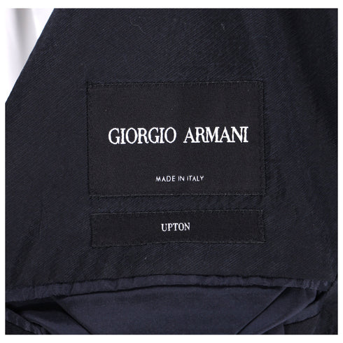 Men's Giorgio Armani Blazer in Black Linen
