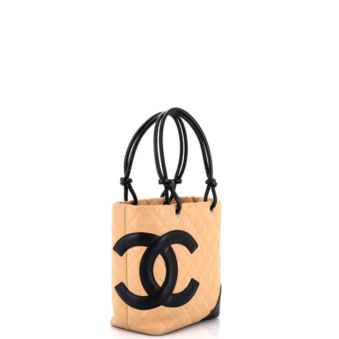 Cambon Tote Quilted Leather Medium