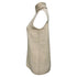 Women's The Row Knitted Turtleneck Sleeveless Sweater in Beige Cashmere