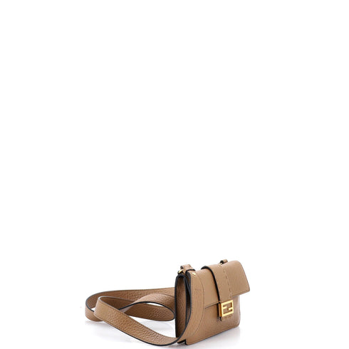 Baguette Crossbody Bag Leather