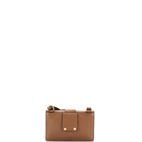 Baguette Crossbody Bag Leather