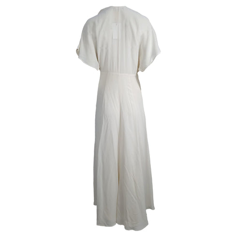 Women's Reformation Winslow Maxi Dress in White Viscose