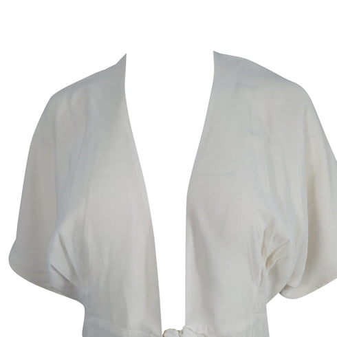 Women's Reformation Winslow Maxi Dress in White Viscose