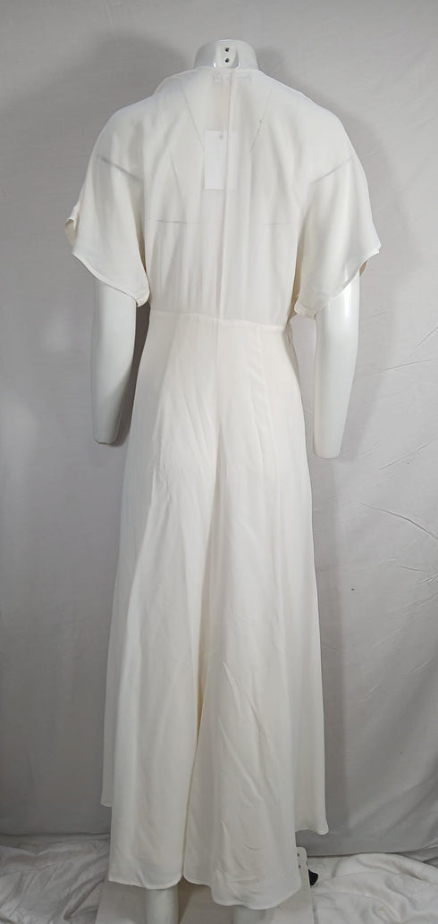 Women's Reformation Winslow Maxi Dress in White Viscose