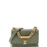 Bracelet On Chain Flap Bag Quilted Caviar Mini
