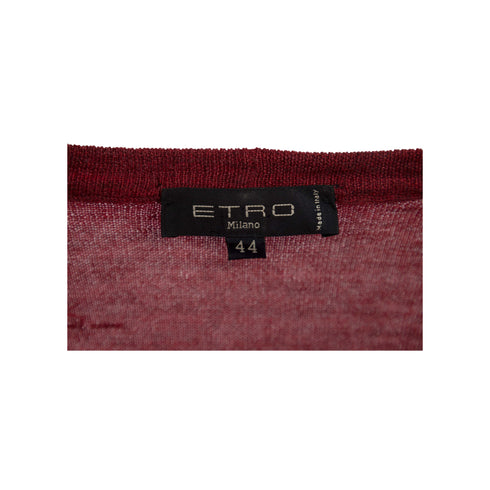 Women's Etro Red Cardigan - '10s