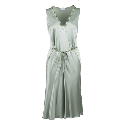 Women's Moschino Beaded V-Neck Dress - '00s
