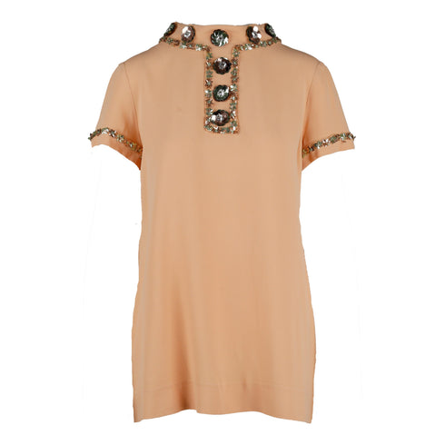 Women's Moschino Sequin Embellished Blouse - '10s