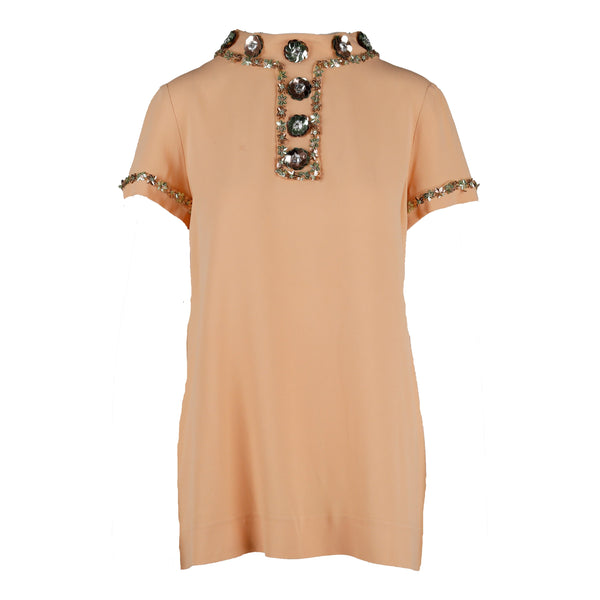 Women's Moschino Sequin Embellished Blouse - '10s