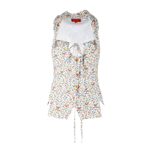 Women's Vivienne Westwood Red Label Floral Printed Top - '00s
