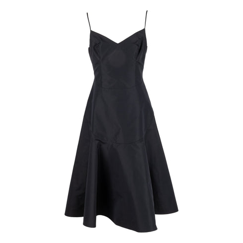 Women's Moschino Silk Dress with Back Pleats - '10s