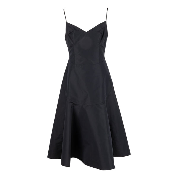 Women's Moschino Silk Dress with Back Pleats - '10s