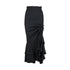 Women's Moschino Couture Layered Ruched Long Skirt - '90s