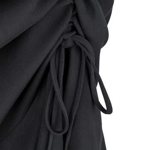 Women's Moschino Couture Layered Ruched Long Skirt - '90s