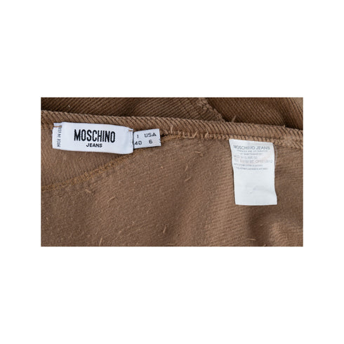 Women's Moschino Jeans Cord Twill Skirt - '10s