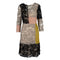 Women's Moschino Cheap and Chic Colorblock Lace Dress - '10s