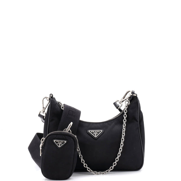 Re-Edition 2005 Shoulder Bag Tessuto Small