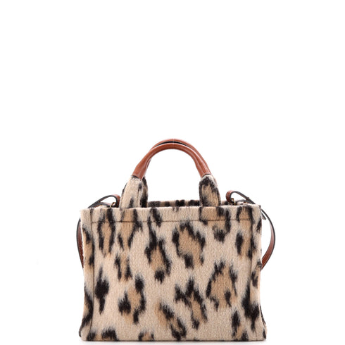 Cabas Thais Tote Printed Wool Small