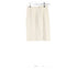Women's Giorgio Armani Mini Pencil Skirt in White Linen