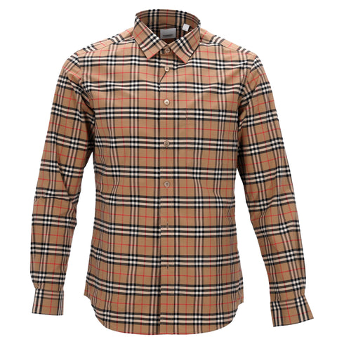Men's Burberry Checked Shirt Longsleeves