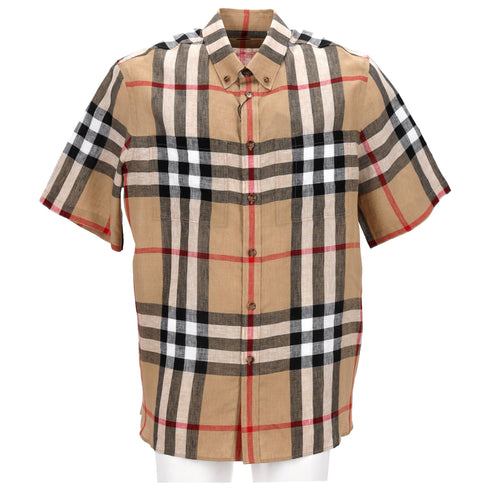 Men's Burberry Checked Shirt