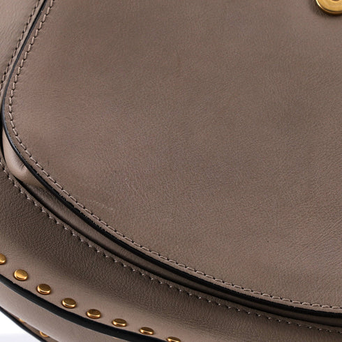 Hudson Handbag Whipstitch Leather Medium