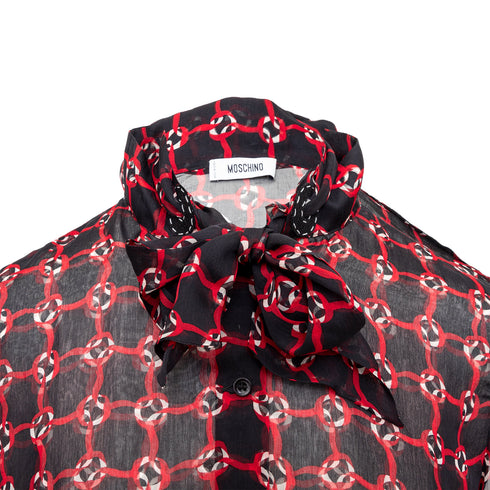 Women's Moschino Printed Shirt - '10s