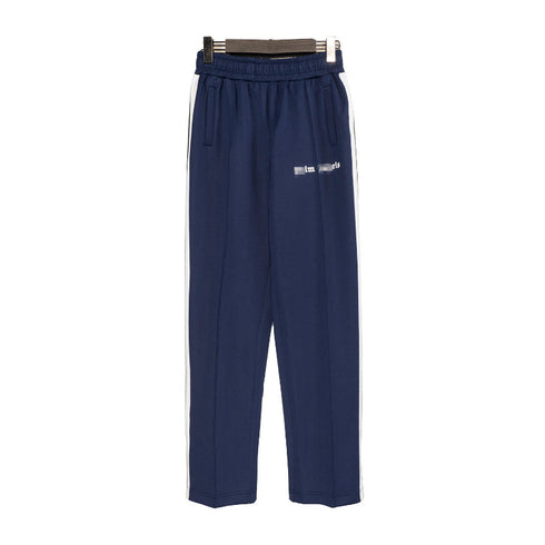 Palm Angle Pants Palm Angels Black and White Striped Casual Trousers Men's and Women's Sports Pants