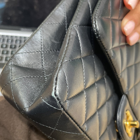 Classic Double Flap Bag Quilted Lambskin Medium