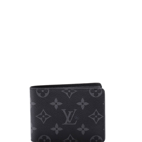 Multiple Wallet Monogram Eclipse Canvas