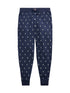 RALPH LAUREN All-over Pony Cotton Jersey Sleep Joggers Cruise Navy