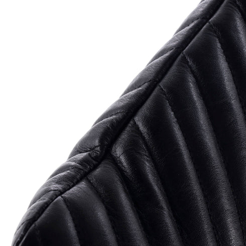 Classic Monogram Wristlet Pouch Matelasse Chevron Leather Large
