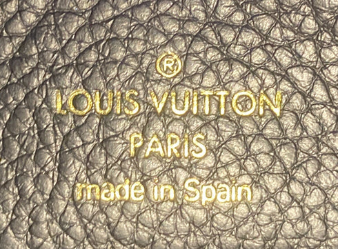 Double Zip Pochette Bicolor Monogram Empreinte Giant