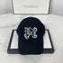 Palm Angels hats flame alphabet palm tree embroidered distressed baseball cap