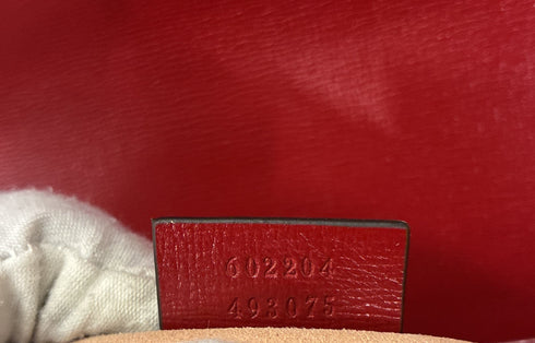 Horsebit 1955 Shoulder Bag GG Coated Canvas with Leather Small